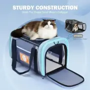 Cat Carrier Pet Travel Bags Carrying Bag for Small Medium Cats Puppies Portable
