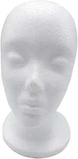 kokiya Female Foam Mannequin Manikin Head Model Hair Hat Display, Female 02