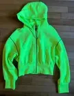 Zara Florescent Yellow Hoodie-Yoga Jacket-Limited Edition