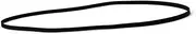 TEHAUX Rubber Turntable Belt Durable Phonograph Record Player Replacement Accessory for Optimal Sound Quality High Elasticity Compatible with Turntables