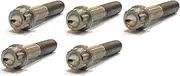 5 PACK RACEBOLTS TITANIUM BOLT 12 POINT M12 X 1.25 THREAD 50MM LONG GRADE 5 6AL-4V