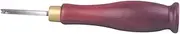 1pc Leather Edging Creaser Leather Crimping Tool Wooden Handle Smooth Edges