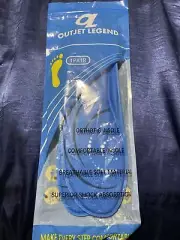 1 Pair Size 8 Soft Cushion Inserts insoles for Shoes Boots Arch Corn Support