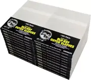 (2000) Blu-Ray Outer Sleeves RESEALABLE 12mm Case HD DVD PS3 Box Bag Covers 2mil