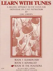 Learn with Tunes Book 3 Violin The Positions Carl Grissen Willis Music