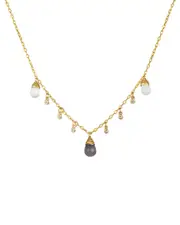 Le Vian Jolie 14K 3.61 ct. tw. Diamond & Moonstone Layering Necklace