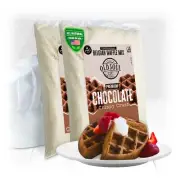 OldSoul Professional Belgian Waffle Mix | Chocolate Flavor | 10 Lbs | 56 Waffles