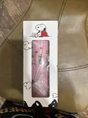 New In Box Snoopy Pink Tumbler From Gong Cha (Available with Straw Topper)