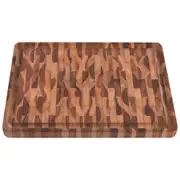 Tramontina Rectangular FSC Certified Teak End Grain Wood Barbecue Board