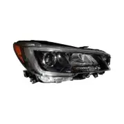Headlight For 2018-19 Subaru Legacy Passenger Side Chrome Housing LED DRL - CAPA (for: Subaru)
