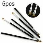 Eyelash and Eyebrow Tinting Application Angled Brush Tint Makeup Tool Set 5Pcs