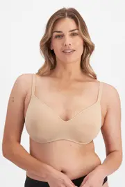 Berlei Barely There Wirefree Bra - Nude 2, Size: 16 E