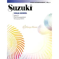 在飛比找蝦皮商城優惠-【凱翊︱鈴木】小提琴教本第3冊之〔鋼琴伴奏譜〕Suzuki 