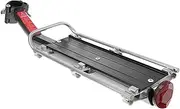 Aluminum Alloy Rear Shelves Bike Mount Rear Luggage Carrier Back Rack Bicycle Rear Rack Bike Cargo Rack Panniers Rear Rack Rear Bike Rack Shelf Cargo Racks Mount Racks Black