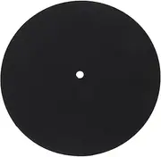 Uonlytech Vinyl Turntable Protective Mat Silicone Slipmat for Record Player Anti-Static Cushion Reduces Lightweight and Extends Record Lifespan for