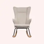 Rocking Nursing Chair - Sand Grey by Quax | the memo