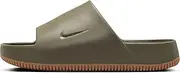 [Nike] Calm Men's Slides (FD4116-203, Medium Olive/Gum Medium Brown/Medium Olive)