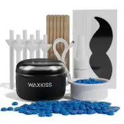 Mini-Sized Wax Warmer Kit for Facial Hair Removal with 10 Packs Waxing Beads Su