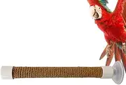 Parrot Shower Perch | Shower Parakeet Stand,Suction Cup Portable Perch Cage Accessories for Bird Macaw Parakeet for Window Car Bath Training Uses