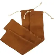 GREENADSCAPE Folding Hand Fan Bag 2 Pack Hand Fan Sleeve Cover Fan Pouch Compact Fan Holder Vintage Style