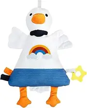 Soothing Duck for Babies - Cute Soothing Duck Plush Puppet,Sleep Soothers, Swan Hugging Pillow, Soft Calming for Babies Girls Boys