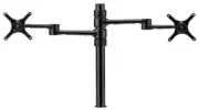 Atdec Dual display monitor arm AFS-AT-DC BLACK (1 x AF-AT-B 525mm long pole w...