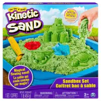 在飛比找蝦皮購物優惠-🇫🇷法國Kinetic Sand魔法動力沙-海灘遊戲組 二手