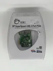 SIIG DP 2-Port USB 3.0 PCIe JU-P20412-S2