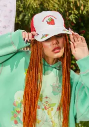 [Dolls Kill X Strawberry Shortcake] The Berry On Top Trucker Hat