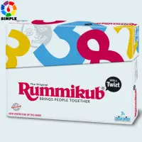 在飛比找蝦皮購物優惠-【桌遊志】拉密Rummikub Mundo 拉密牌 以色列麻