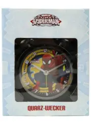 Ultimate Spider-Man Twin Bell Quartz Alarm Clock Marvel Super Heroes New