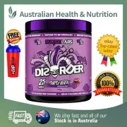 FACTION LABS DISORDER PURPLE REIGN PRE WORKOUT + FREE FAST SHIPPING & SHAKER