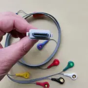 Compatible 12 Leads ECG BI-9800 Holter Cable EKG Monitor Leads Cable