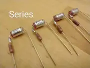 916 Pickups - ( 1pc ) Series Treble Bleed Circuit Volume Mod Kit . Foil Cap