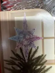 Home Accents Color Changing Star~11" Bethlehem Star Tree Topper RARE