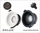 13W Dimmable LED Downlight Tri Colour 90mm, Recessed, Round Ceiling Spotlight