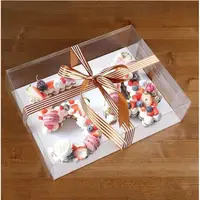 在飛比找蝦皮購物優惠-爆款#優惠# 烘焙包裝 數字蛋糕盒蛋糕包裝盒8寸6寸蛋糕盒透
