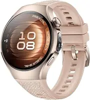 HUAWEI Watch 5, 42mm Smartwatch, Multi-Sensing X-TAP, Health MOT, Real-Time Fingertip Blood Oxygen, up to 7 Days Battery Life, eSIM, 904L Stainless Steel, iOS & Android, Beige