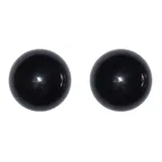 2x Formula Sports 2" Size Resin Plain Black Cue Ball Billiard/Snooker/Pool Game