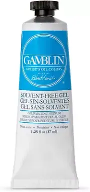 Gamblin GB01637 Solvent Free Gel 37Ml Oil Paint Medium