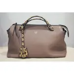 FENDI VITELLO DOLCE ELAPHE MEDIUM BY THE WAY BOSTON BAG TORT