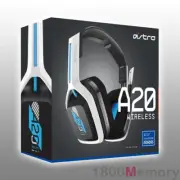 Astro A20 Wireless RF Gaming Headset Gen 2 for Sony PS5 PlayStation 5 4 White