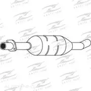 Redback Cat Conv Bolt On to suit Chrysler Neon Cat - C4051