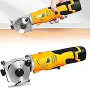 Electric Cloth Cutting Tool, Fabric Circular Knife Cutter, Automatic Sharpening, Cutting Thickness: 3cm, Blade Size: 70mm, Liftable Protective Device, Thickened Power Cord,1.8m