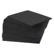 EVA Foam Sheets Black 12 Inch x 9 Inch 6mm Thickness for Crafts DIY Pack of 24