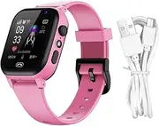 Kids Watch - Smart Cell Phone Watch Kids, GPS Tracking Watch | Waterproof Kids Smartwatch, Touchscreen Watch for Children, safest and Fun Phone Watch Kids, Kids Friendly Smartwatches