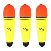 1oz Fishing Slip Bobbers, 3 Pack EVA Fishing Float, Yellow