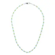 [Hatton Labs] Hatton Labs Shore Chain Necklace 18 SILVER/MULTICOLOUR