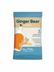 Mad Millie Ginger Beer Yeast 3 pack Home Brew