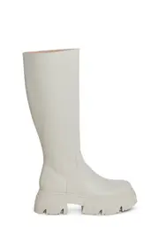[Public Desire] Scorpio Knee High Boots - Ecru